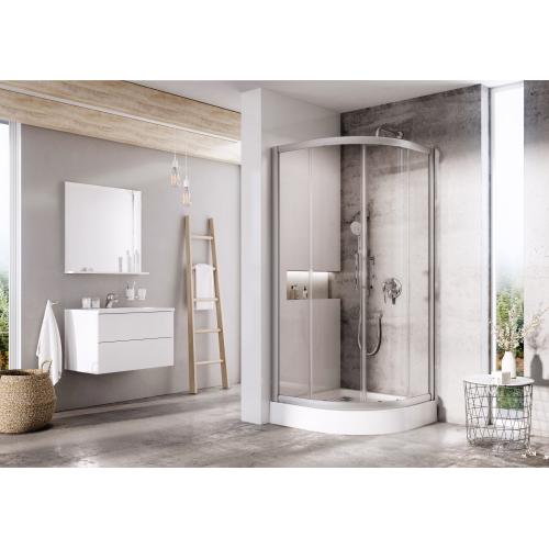 Душевая кабина Ravak XP1CP4-90 R 550 90x90 пол. алюминий