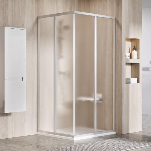 Душова кабіна Ravak SRV2-100 S 195 100x100 сатин мат