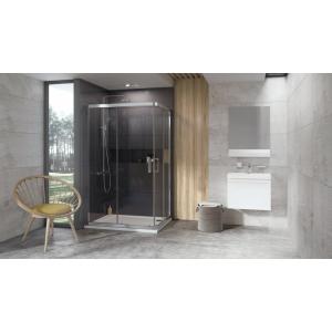Душевая кабина Ravak 10° 110x90 пол. алюминий