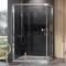 Душевая кабина Ravak 10° 120x90 пол. алюминий 