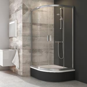 Душевая кабина BLCP4-90 Sabina 175x90 пол. алюминий 