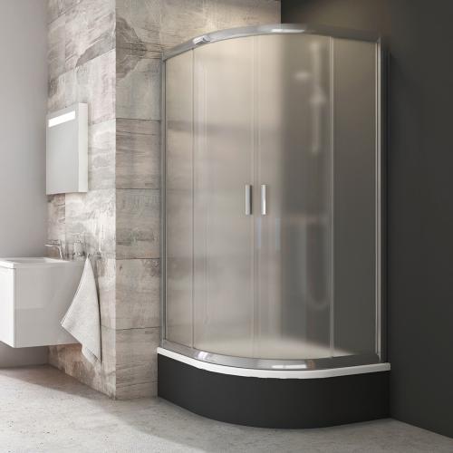 Душова кабіна BLCP4-90 Sabina 175x90 підлога. алюміній матовий