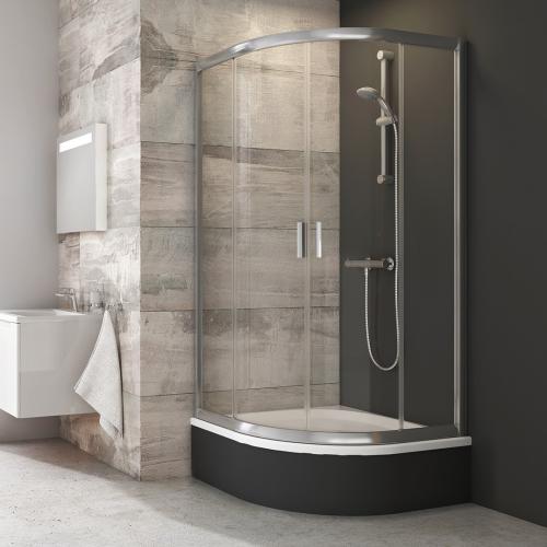 Душова кабіна BLCP4-80 Sabina 175x80 підлога. алюміній