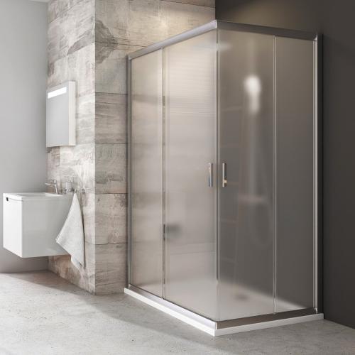 Душова кабіна BLRV2K-100 100x100 сатин матовий