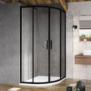 Душова кабіна Ravak Blix Slim BLSCP4-80 80x80 чорний