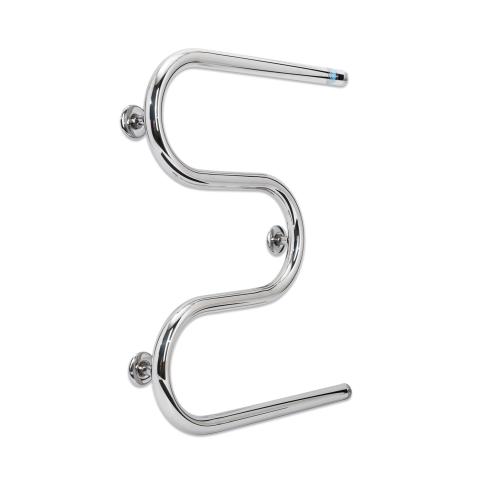 Сушка для рушників водяна Laris Змійовик 25 PC3 Різьба 3/4" зовніш. 500x400