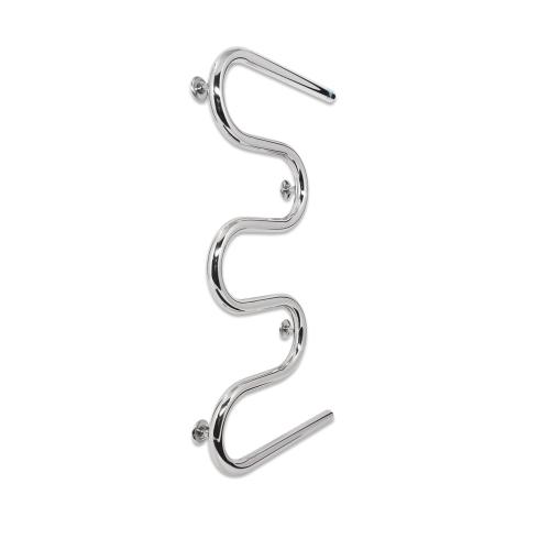 Сушка для рушників водяна Laris Змійовик 30 PC5 Різьба 1/2" внутр. 400x800