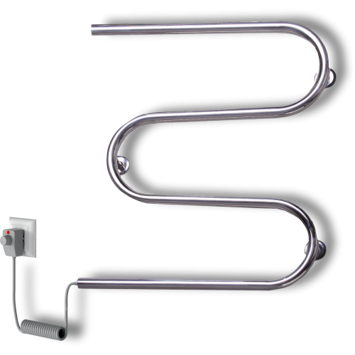 Сушка для рушників електрична Елна Змійка-M 550x505x70 мм