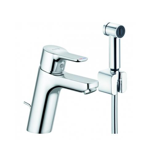 Змішувач KLUDI Pure&Easy для умивальника з гігієнічним гарнітуром