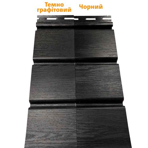Софит для крыши Rainway Черный (300x3000 мм) 0,9 м2
