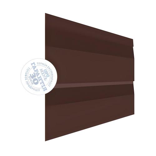 Сайдинг металлический "Корабельная доска" Полиэстер PE/MAT