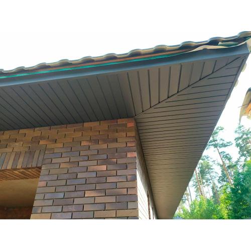 Софит металлический Графит 0,4-0,5 мм.