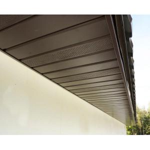 Софит металлический Коричневый 0,4-0,5 мм. Софит металлический Коричневый 0,4-0,5 мм.