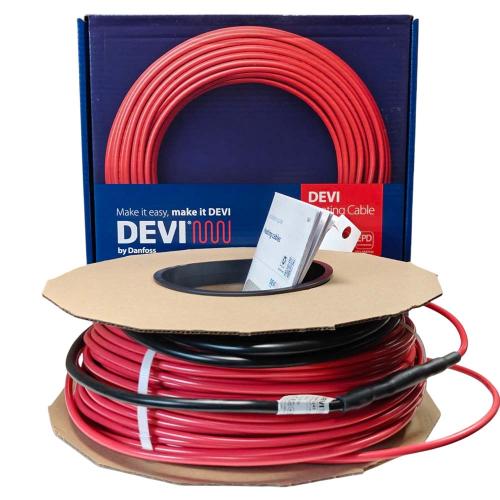 Devi двожильний кабель Deviflex 18Т-1220 Вт, 68м