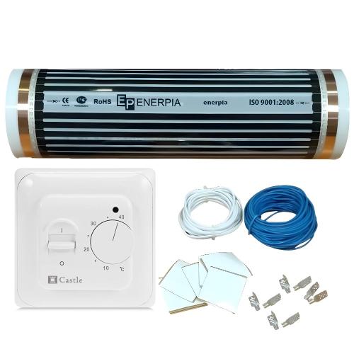 Enerpia Комплект теплої підлоги з терморегулятором Castle 5.16 (3,5 м2)