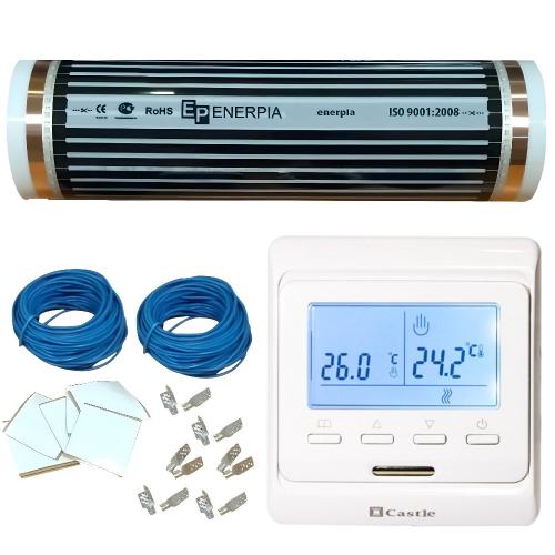 Enerpia Комплект теплого пола с терморегулятором Castle E51 (6,0 м2)