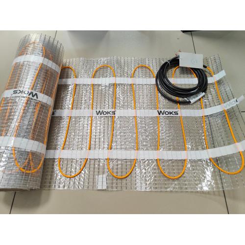 WoksMat 200 Теплый пол мат под плитку 800 Вт 4,0 м2 WoksMat 200 Теплый пол мат под плитку 800 Вт 4,0 м2