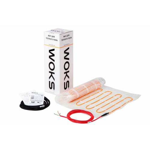 WoksMat 200 Теплый пол мат под плитку 600 Вт 3,0 м2