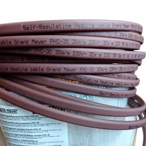 Саморегулюючий відрізний кабель для обігріву водостоку, покрівлі PHC-30 1 м.п Саморегулюючий відрізний кабель для обігріву водостоку, покрівлі PHC-30 1 м.п