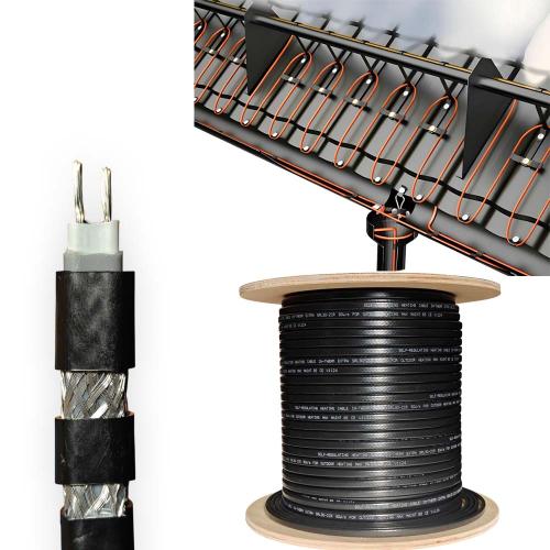 Саморегулирующийся отрезной кабель для труб и желобов SLL 40-2CR 1 м.п