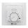 Терморегулятор механический для теплого пола Castle AC308H белый