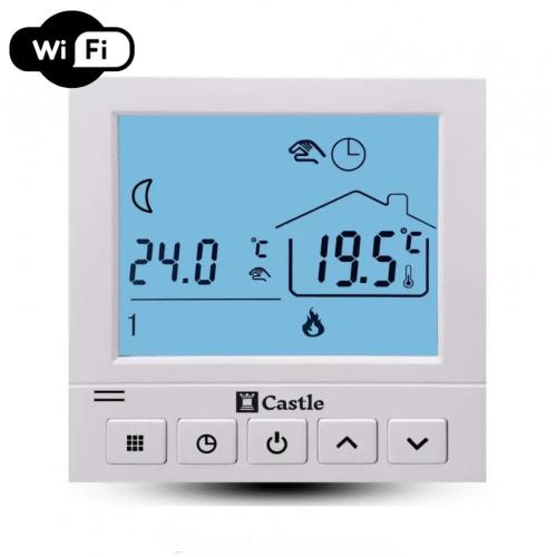 Терморегулятор программируемый для котлов Castle АС819G WI-FI