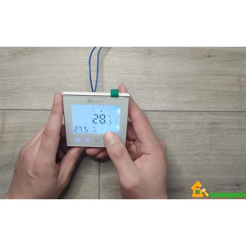 Терморегулятор программируемый для теплого пола Castle AC605H (Белый) Терморегулятор программируемый для теплого пола Castle AC605H (Белый)