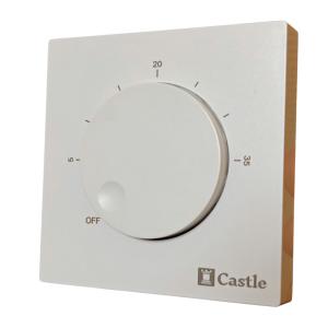 Терморегулятор механический для теплого пола Castle AC309H белый Терморегулятор механический для теплого пола Castle AC309H белый
