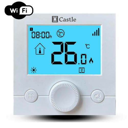 Терморегулятор программируемый для котлов Castle АС8078G WI-FI