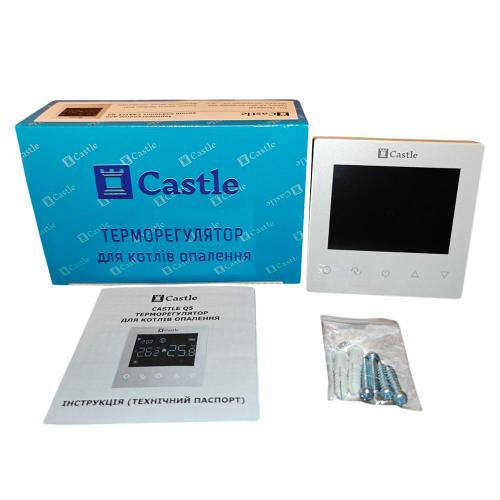 Терморегулятор програмный для котлов Castle Q5-RF (радиоканал)