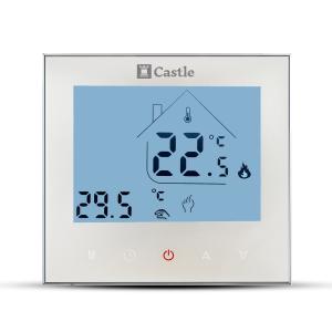 Терморегулятор программируемый для теплого пола Castle AC605H (Белый)