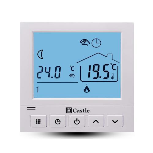 Терморегулятор программируемый для теплого пола Castle АС819H