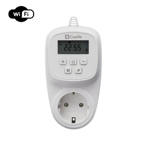 Терморегулятор программируемый для обогревателей Castle АС209H WI-FI