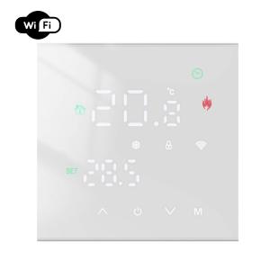 Терморегулятор программируемый для теплого пола M3H WI-FI Белый