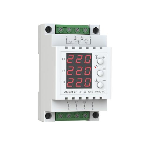 Трифазне реле напруги ZUBR 3F