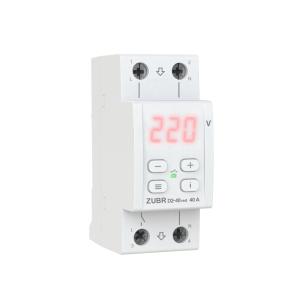 Однофазное реле напряжения с термозащитой ZUBR D2 RED