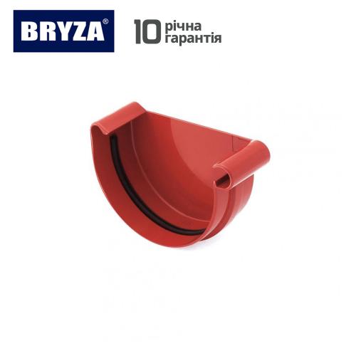 Bryza Водосток Заглушка желоба 125мм правая