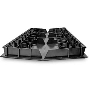 Аэратор коньковый для битумной черепицы EliteVent 586x324x35 мм