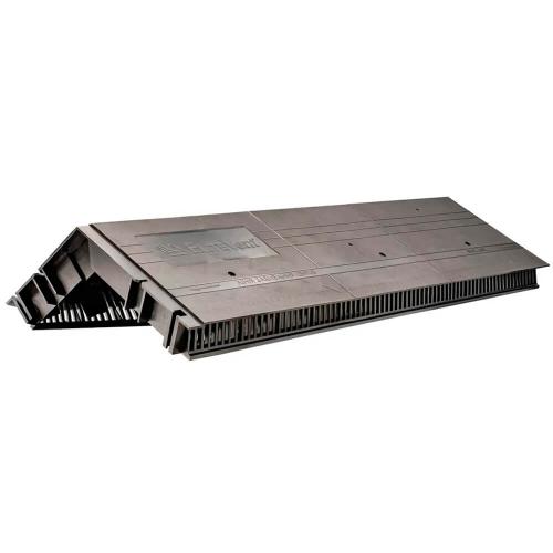 Аэратор коньковый для битумной черепицы EliteVent 586x324x35 мм