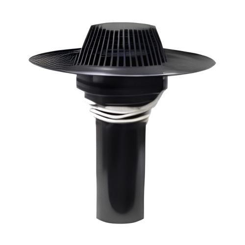 Сливная воронка с листьепринимателем и обогревом Майстервент высота 600 мм