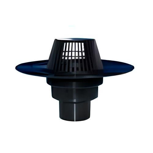 Сливная воронка с листьепринимателем Майстервент высота 100 мм