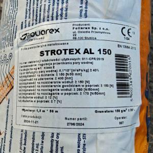 Strotex AL 150 PI Пленка пароизоляционная фольгированная