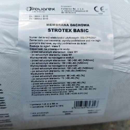 Strotex Basic 115 Супердифузійна мембрана