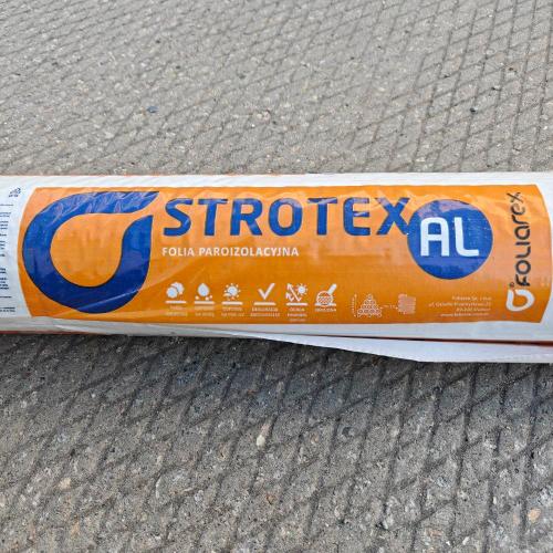 Strotex AL 150 PI Пленка пароизоляционная фольгированная Strotex AL 150 PI Пленка пароизоляционная фольгированная