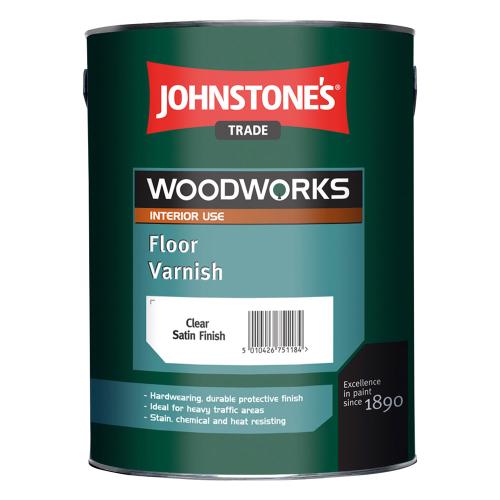 Лак для меблів JOHNSTONES Polyurethane Varnish Clear Satin 2,5 л