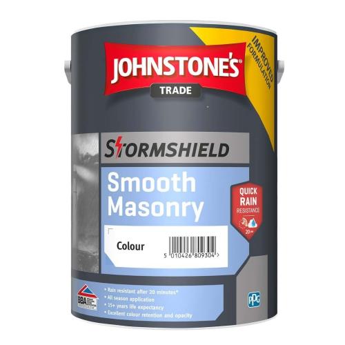 JOHNSTONES Stormshield Smooth Masonry Finish високоякісна фарба 5л