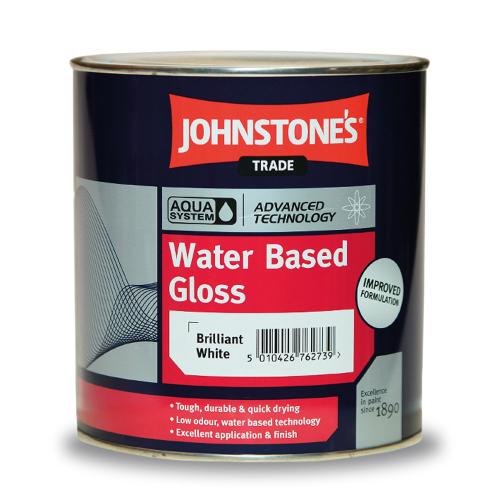 JOHNSTONES Water Based Gloss глянцевая краска 5л