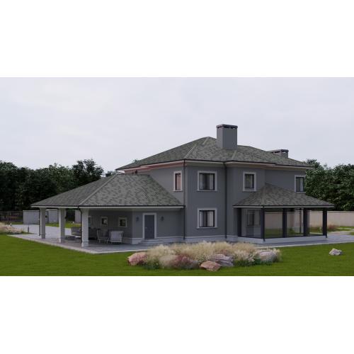 Лист покрівельний Ондувіла Зелений Класик