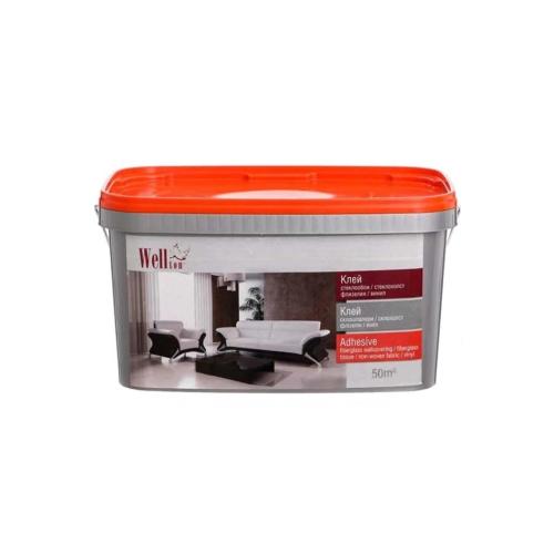 Wellton GW клей для стеклообоев и стеклохолста 10 кг