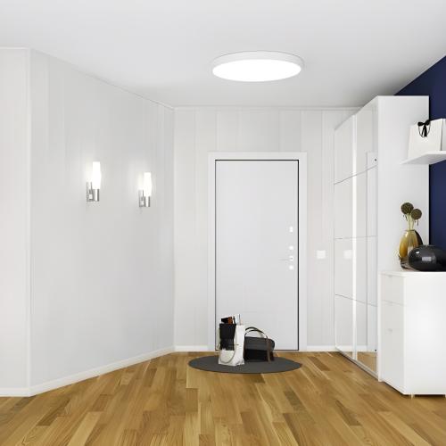 Moderna Вагонка МДФ Ясень Белый 4114 2600x190 мм